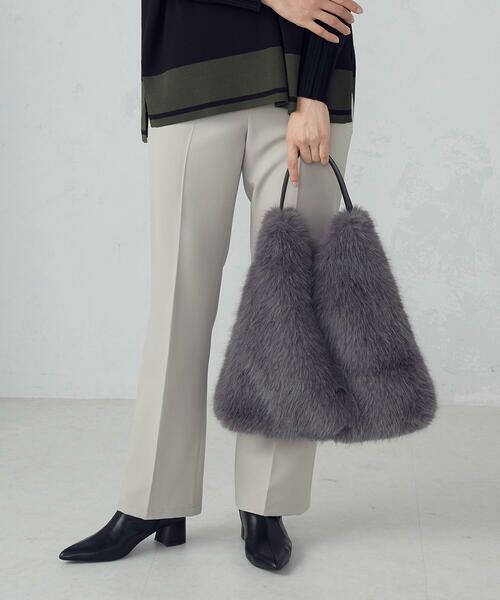 MONO COMME CA / モノコムサ ショルダーバッグ | フェイクファー ワンショルダー バッグ | 詳細2