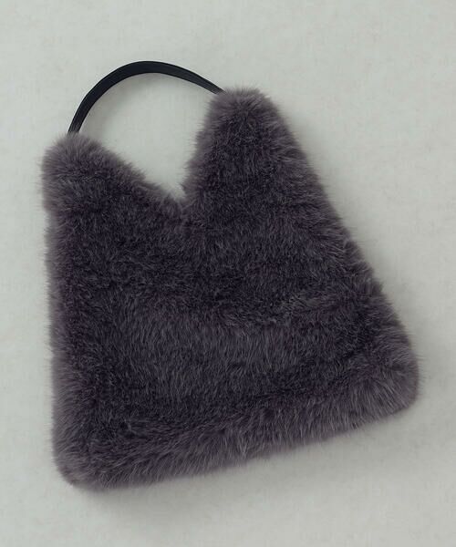 MONO COMME CA / モノコムサ ショルダーバッグ | フェイクファー ワンショルダー バッグ | 詳細3