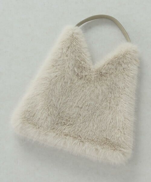 MONO COMME CA / モノコムサ ショルダーバッグ | フェイクファー ワンショルダー バッグ | 詳細15