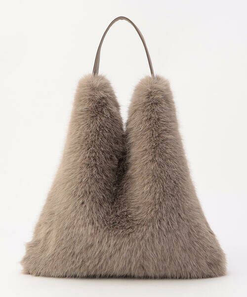 MONO COMME CA / モノコムサ ショルダーバッグ | フェイクファー ワンショルダー バッグ | 詳細21