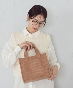 MONO COMME CA / モノコムサ トートバッグ | コーデュロイミニトート