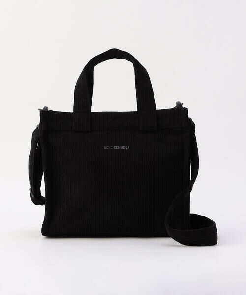 MONO COMME CA / モノコムサ トートバッグ | コーデュロイミニトート | 詳細4