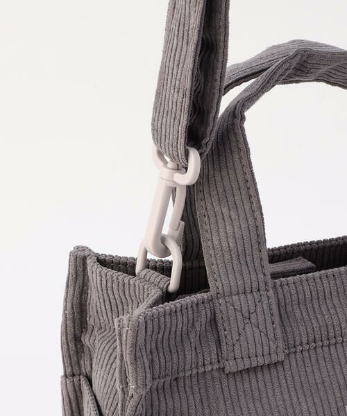MONO COMME CA / モノコムサ トートバッグ | コーデュロイミニトート | 詳細14
