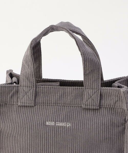 MONO COMME CA / モノコムサ トートバッグ | コーデュロイミニトート | 詳細16