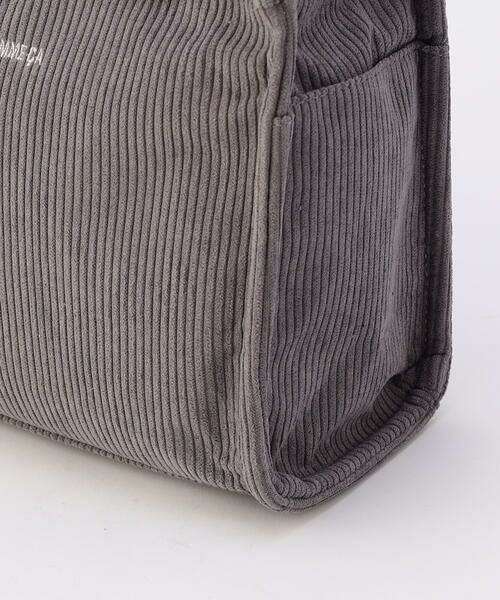 MONO COMME CA / モノコムサ トートバッグ | コーデュロイミニトート | 詳細17