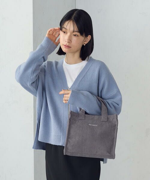 MONO COMME CA / モノコムサ トートバッグ | コーデュロイミニトート | 詳細5