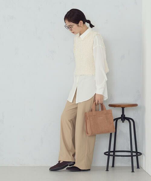 MONO COMME CA / モノコムサ トートバッグ | コーデュロイミニトート | 詳細20