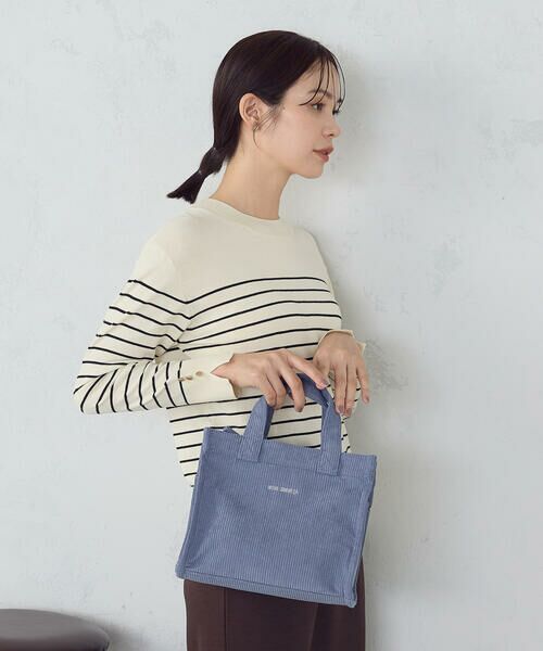 MONO COMME CA / モノコムサ トートバッグ | コーデュロイミニトート | 詳細27