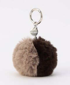 MONO COMME CA / モノコムサ チャーム | フェイクファーチャーム