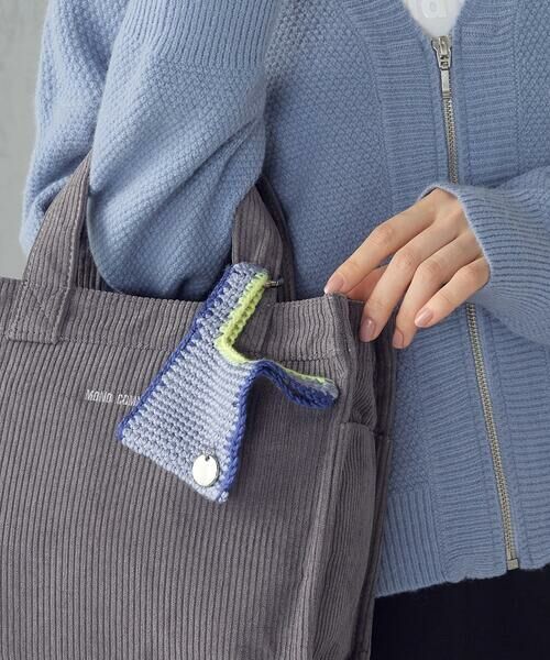 MONO COMME CA / モノコムサ チャーム | ニットバッグチャーム | 詳細2