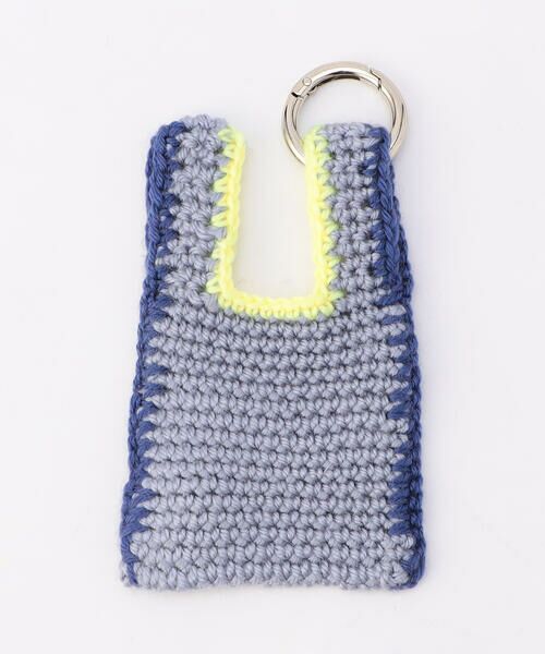 MONO COMME CA / モノコムサ チャーム | ニットバッグチャーム | 詳細4