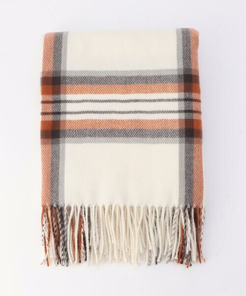 MONO COMME CA / モノコムサ マフラー・ショール・スヌード・ストール | チェック柄 ポンチョストール | 詳細7