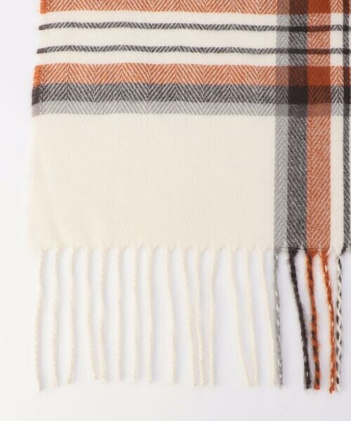 MONO COMME CA / モノコムサ マフラー・ショール・スヌード・ストール | チェック柄 ポンチョストール | 詳細8