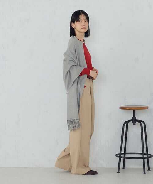 MONO COMME CA / モノコムサ マフラー・ショール・スヌード・ストール | ソフトタッチストール | 詳細1