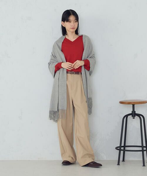 MONO COMME CA / モノコムサ マフラー・ショール・スヌード・ストール | ソフトタッチストール | 詳細3