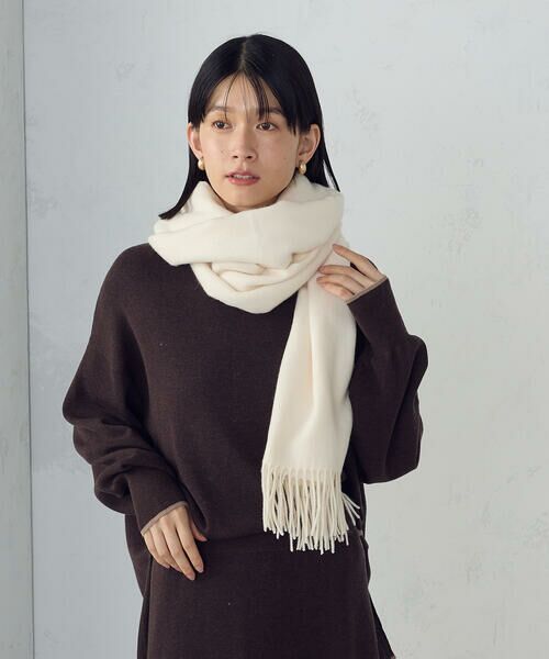 MONO COMME CA / モノコムサ マフラー・ショール・スヌード・ストール | ソフトタッチストール | 詳細7