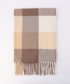 MONO COMME CA / モノコムサ マフラー・ショール・スヌード・ストール | ブロックチェックストール