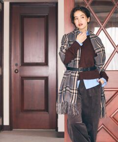 MONO COMME CA / モノコムサ マフラー・ショール・スヌード・ストール | カラーチェックストール