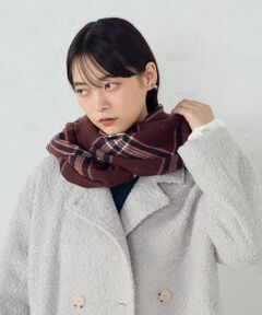 MONO COMME CA / モノコムサ マフラー・ショール・スヌード・ストール | カラーチェックストール