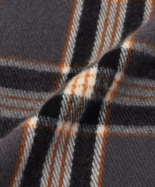 MONO COMME CA / モノコムサ マフラー・ショール・スヌード・ストール | カラーチェックストール | 詳細10