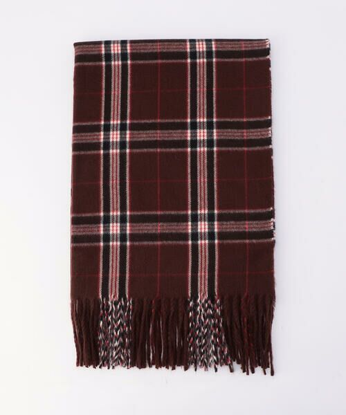 MONO COMME CA / モノコムサ マフラー・ショール・スヌード・ストール | カラーチェックストール | 詳細14