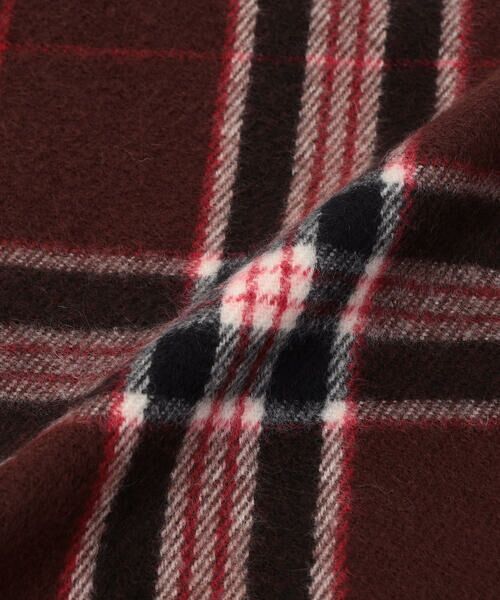 MONO COMME CA / モノコムサ マフラー・ショール・スヌード・ストール | カラーチェックストール | 詳細15