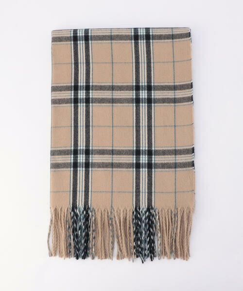 MONO COMME CA / モノコムサ マフラー・ショール・スヌード・ストール | カラーチェックストール | 詳細20