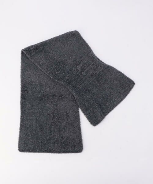 MONO COMME CA / モノコムサ マフラー・ショール・スヌード・ストール | ラメニットマフラー | 詳細6