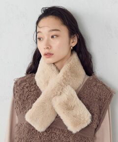 MONO COMME CA / モノコムサ その他小物 | フェイクファーティペット