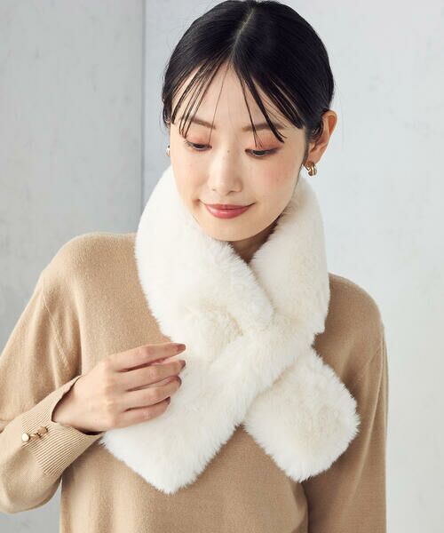 MONO COMME CA / モノコムサ その他小物 | フェイクファーティペット | 詳細4