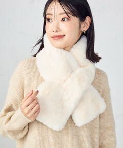 MONO COMME CA / モノコムサ その他小物 | 【リバーシブル】フェイクファーティペット