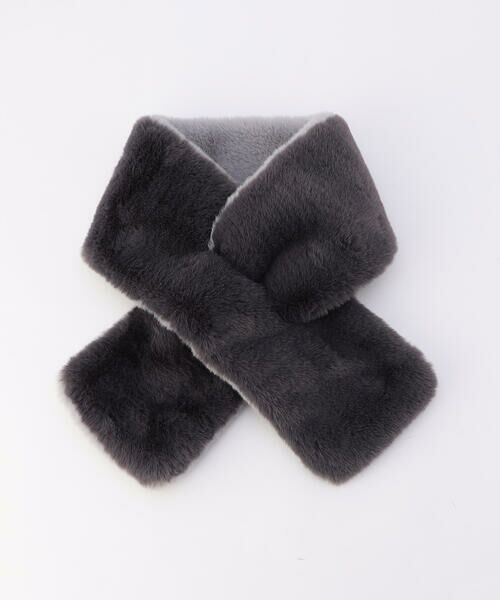 MONO COMME CA / モノコムサ その他小物 | 【リバーシブル】フェイクファーティペット | 詳細5