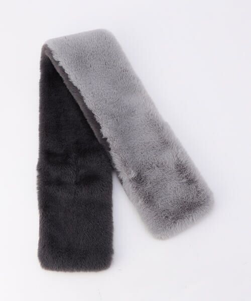 MONO COMME CA / モノコムサ その他小物 | 【リバーシブル】フェイクファーティペット | 詳細6