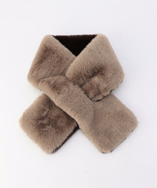 MONO COMME CA / モノコムサ その他小物 | 【リバーシブル】フェイクファーティペット | 詳細22