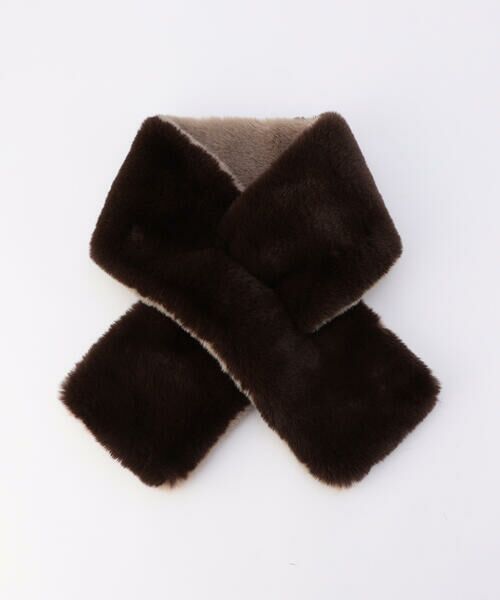 MONO COMME CA / モノコムサ その他小物 | 【リバーシブル】フェイクファーティペット | 詳細23