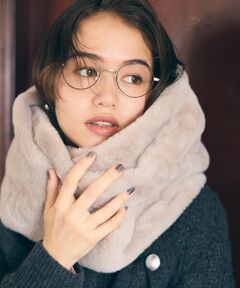 MONO COMME CA / モノコムサ マフラー・ショール・スヌード・ストール | フェイクファースヌード