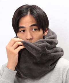 MONO COMME CA / モノコムサ マフラー・ショール・スヌード・ストール | フェイクファースヌード