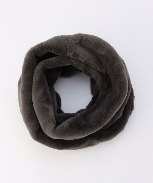 MONO COMME CA / モノコムサ マフラー・ショール・スヌード・ストール | フェイクファースヌード | 詳細8
