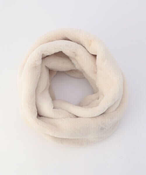 MONO COMME CA / モノコムサ マフラー・ショール・スヌード・ストール | フェイクファースヌード | 詳細13
