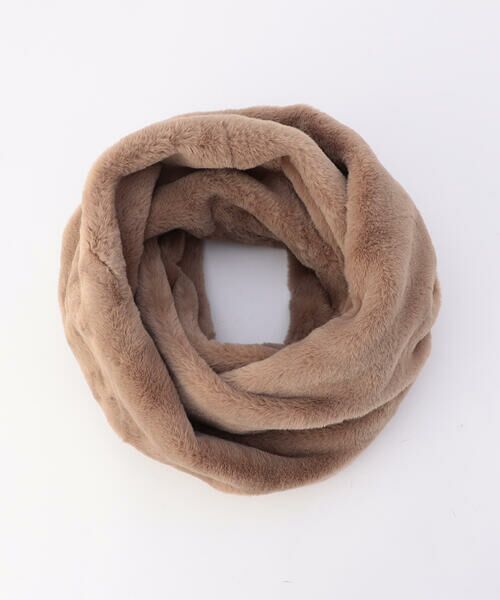 MONO COMME CA / モノコムサ マフラー・ショール・スヌード・ストール | フェイクファースヌード | 詳細16