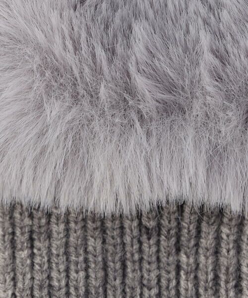 MONO COMME CA / モノコムサ 手袋 | フェイクファーグローブ | 詳細1