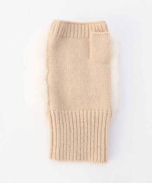 MONO COMME CA / モノコムサ 手袋 | フェイクファーグローブ | 詳細4