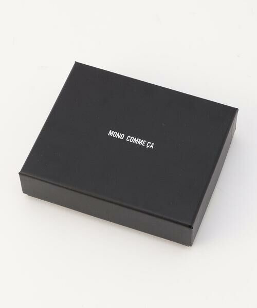 MONO COMME CA / モノコムサ 財布・コインケース・マネークリップ | オールレザー 2つ折り財布 | 詳細10
