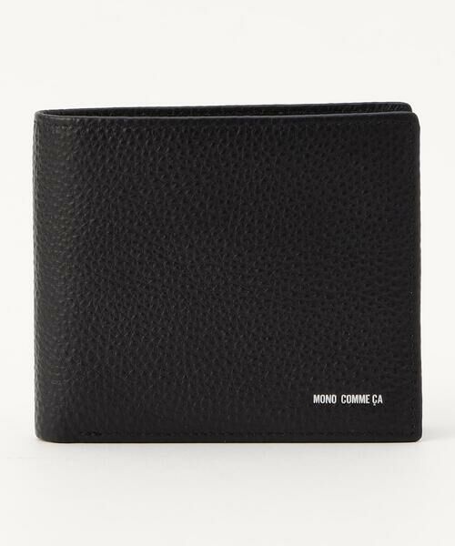 MONO COMME CA / モノコムサ 財布・コインケース・マネークリップ | オールレザー 2つ折り財布 | 詳細4