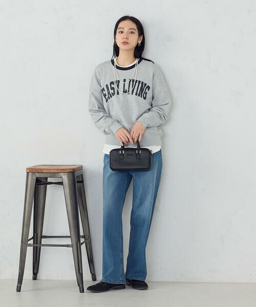 MONO COMME CA / モノコムサ ボストンバッグ | 横長ミニボストン | 詳細1