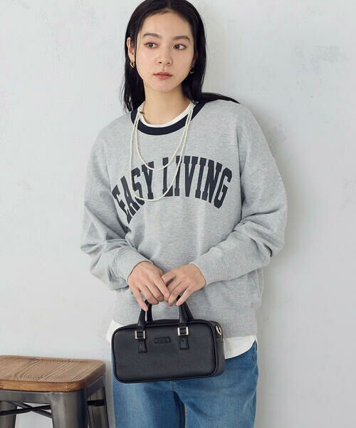 MONO COMME CA / モノコムサ ボストンバッグ | 横長ミニボストン | 詳細2