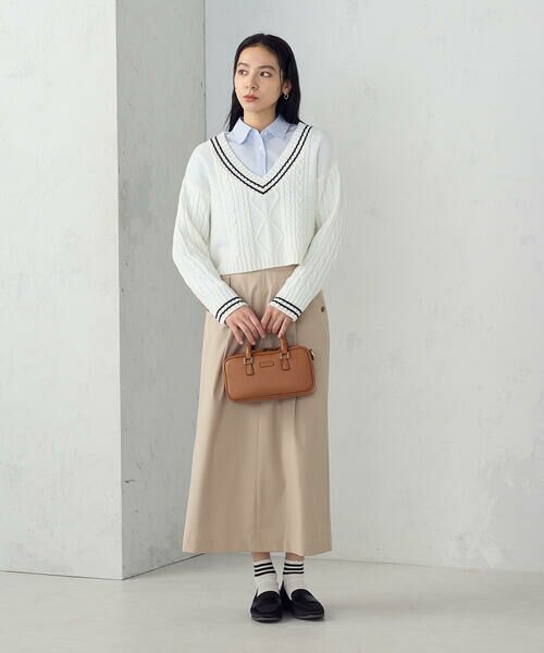 MONO COMME CA / モノコムサ ボストンバッグ | 横長ミニボストン | 詳細6