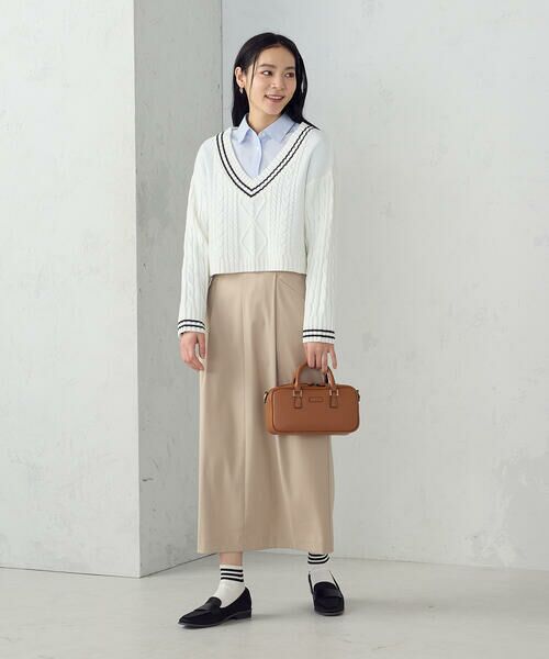 MONO COMME CA / モノコムサ ボストンバッグ | 横長ミニボストン | 詳細7