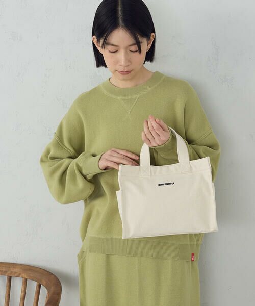 MONO COMME CA / モノコムサ トートバッグ | キャンバスミニトート（生成）
