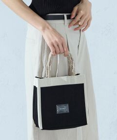 MONO COMME CA / モノコムサ トートバッグ | コードハンドル ミニトート